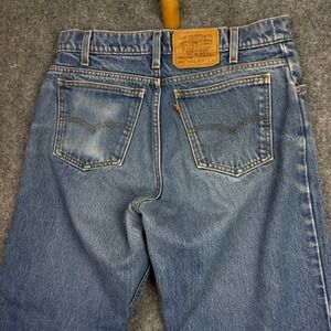 Levi's 550 Jeans Mens 34x30 Blue Relaxed Tapered Orange Tab Vintage 90s 40550